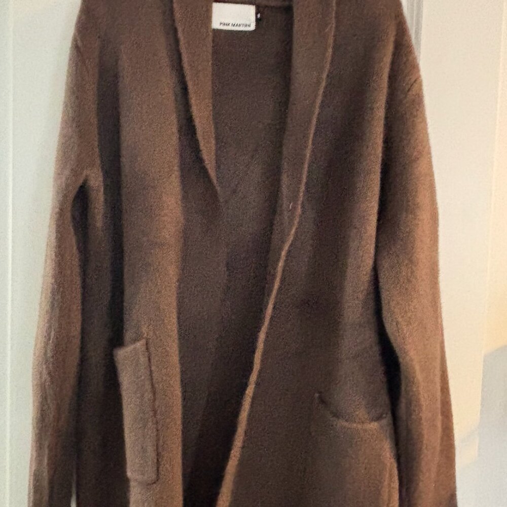 Pink Martini brown cardigan xs- never worn